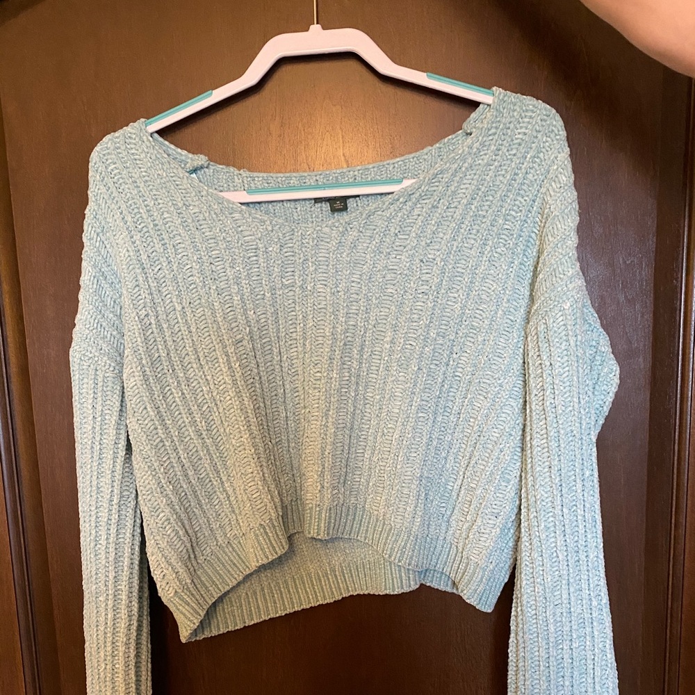 Light blue sweater